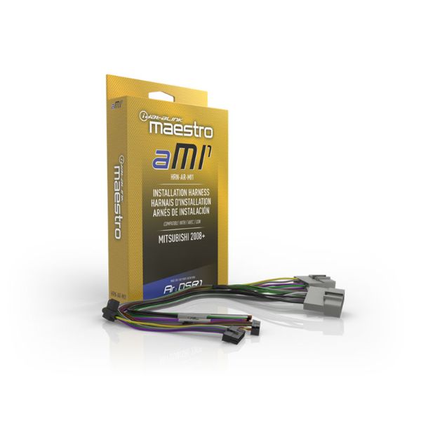 MAESTRO MI1 PLUG AND PLAY AMPLIFIER HARNESS FOR SELECT MITSUBISHI MODELS 2008+