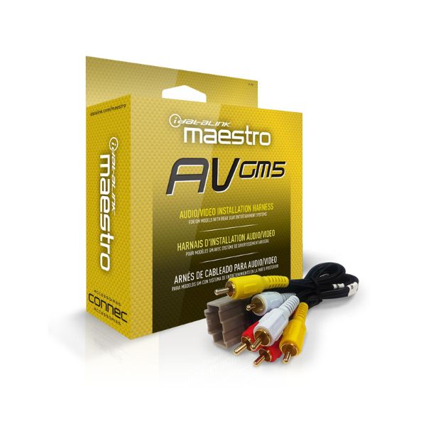 MAESTRO REAR SEAT VIDEO HARNESS FOR SELECT GM MODELS
