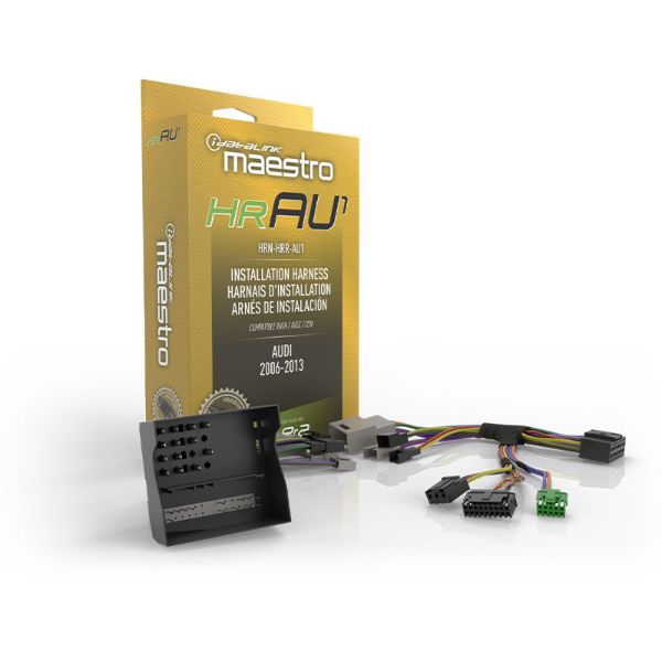 RR AND RR2 COMPATIBLE RADIO REPLACEMENT HARNESS FOR SELECT 2004-2014 AUDI VEHICLES