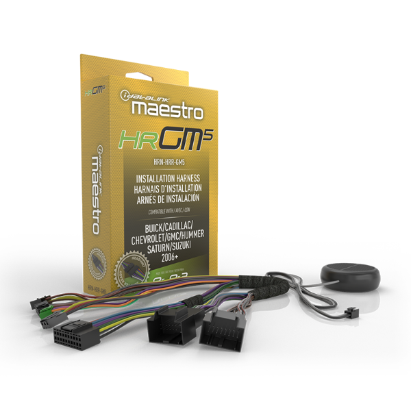 GM5 T-HARNESS FOR 2006+ GM VEHICLES WITH SPEAKER & HU CONNECTORS