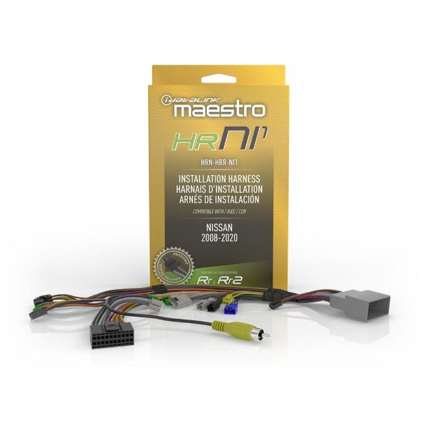 NI1 T-HARNESS FOR 2007-2020 NISSAN VEHICLES WITH HU CONNECTORS