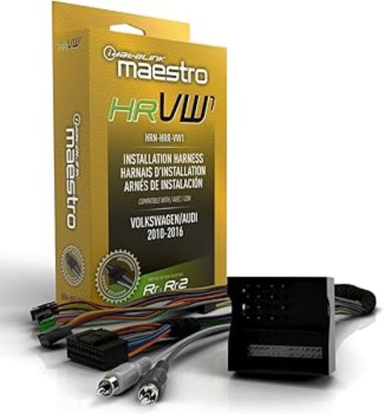 VW1 T-HARNESS FOR 2002-2016 VOLKSWAGEN VEHICLES WITH HU CONNECTORS