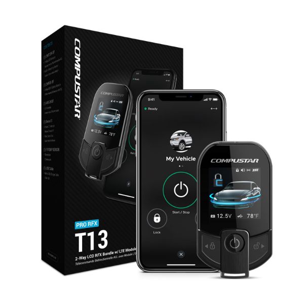 COMPUSTAR PRO 2-WAY T13 DSS REMOTE KIT WITH DRONE X1