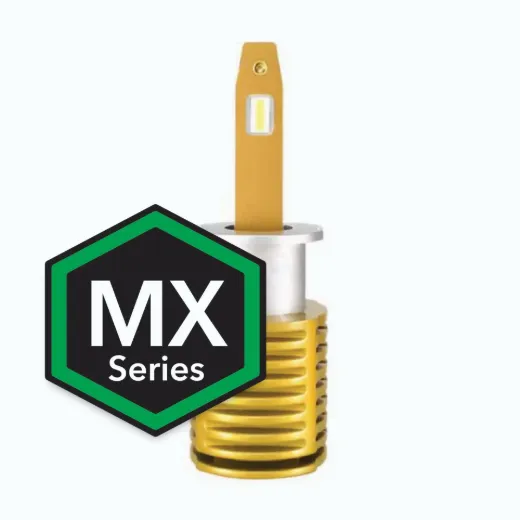 LUCAS LIGHTING MX-H1/H3 PAIR SINGLE OUTPUT.  REPLACES H1/ST/XV, 64146BC, H3-35W, H3-55W