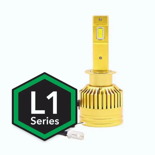 LUCAS LIGHTING L1-H1 PAIR SINGLE OUTPUT.  REPLACES H1/ST/XV, 64146BC, H3-35W, H3-55W