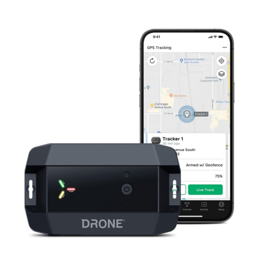 DRONEMOBILE DRONE XT BATTERY POWERED ASSET TRACKER KIT