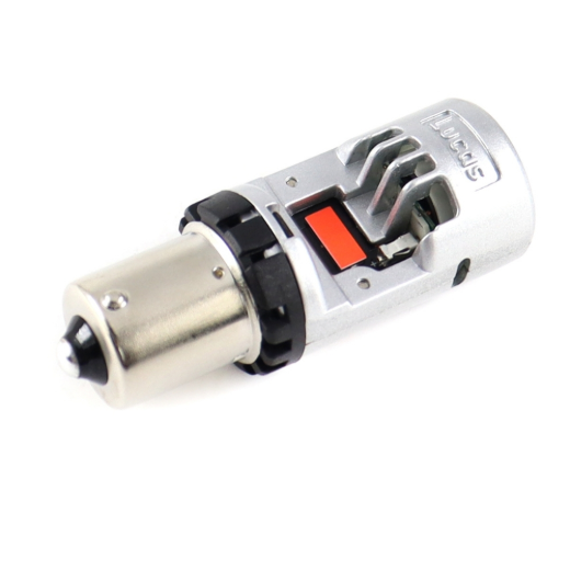 LUCAS LIGHTING 1156 BA15S 16 LED CANBUS BULB (RED)