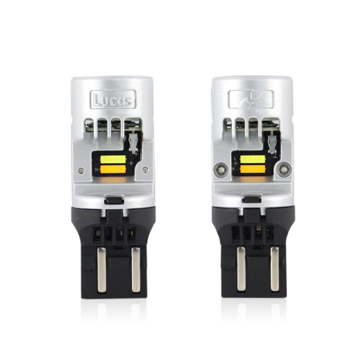LUCAS LIGHTING 7443 LED BULB SWITCHBACK (WHITE/AMBER)