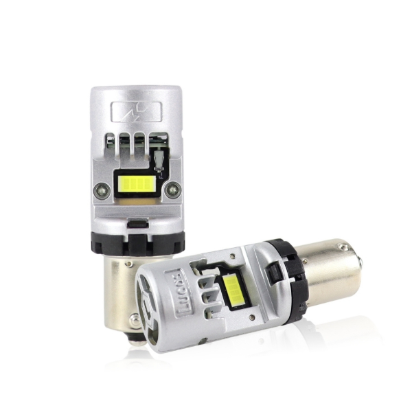 LUCAS LIGHTING 1156 BAU15S 16 LED CANBUS BULB (WHITE)
