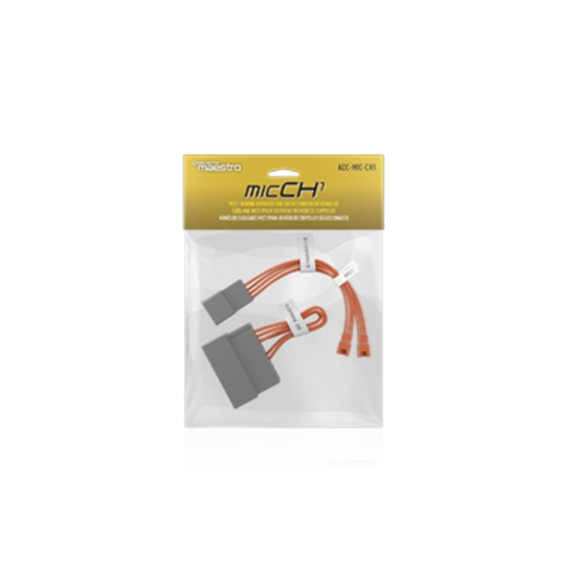 MAESTRO REQUIRED MIC1 INSTALLATION HARNESS FOR SELECT CHRYSLER, JEEP, DODGE & RAM VEHICLES