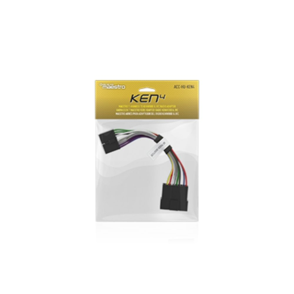 MAESTRO HEAD UNIT ADAPTER THAT ALLOWS A PLUG N PLAY CONNECTION BETWEEN SELECT KENWOOD AND JVC RADIOS