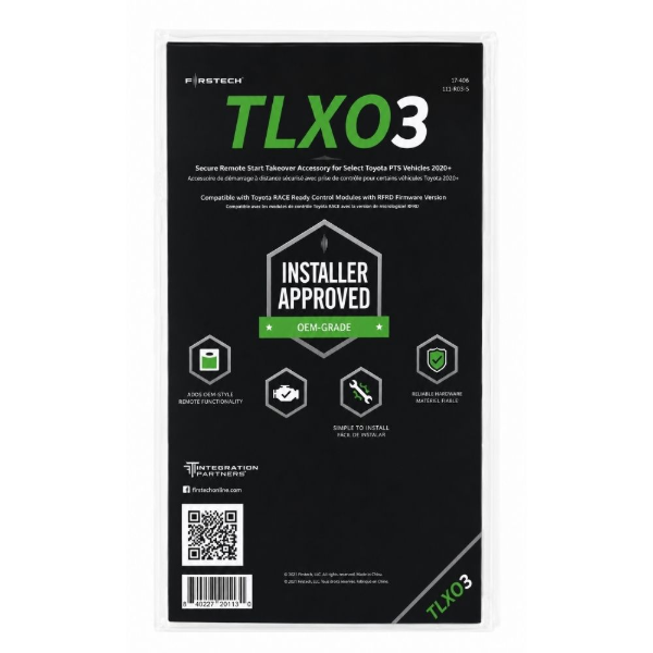 FIRSTECH FTI TAKE-OVER HARNESS FOR TLP4 VEHICLES