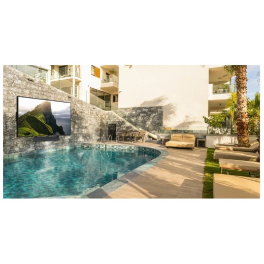 SKYWORTH CLARUS 75" OUTDOOR S1 FULL SUN MINI-LED 4K WITH SOUNDBAR AND WALL MOUNT